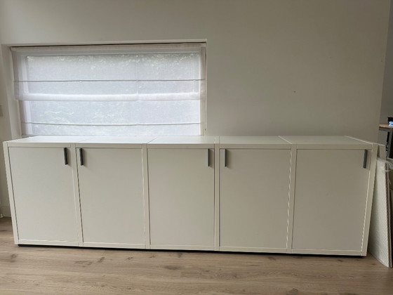 Poliform dressoir / kantoormeubel – Archiefkasten, Metaal, Hout (photo 4 of 7)