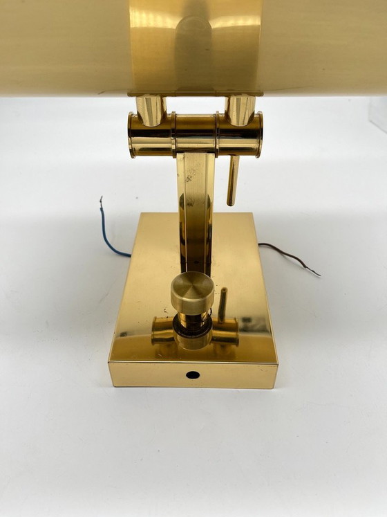 Vintage Postmodern Wall Light 1980s – Gold – Dimmable – 180° Rotatable – Metal (photo 19 of 22)