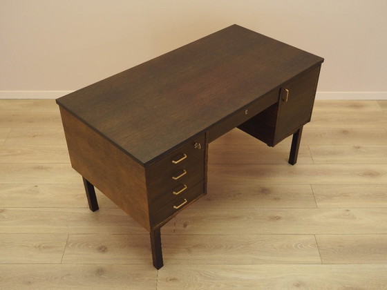 Image 1 of Bureau en chêne, design danois, années 1970, fabriqué au Danemark