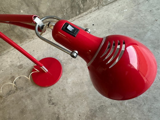 Image 1 of Lumina Naomi Tischleuchte Rot | Italienisches Design | Verstellbar