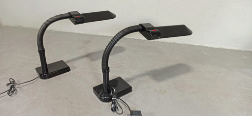 2 x lampes de table postmodernes Sylvania