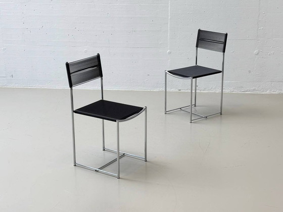 Image 1 of Set of 4 Spaghetti Chair 101 chairs by Giandomenico Belotti Alias