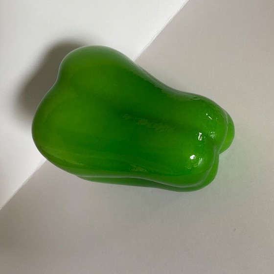 Image 1 of Handgeblazen glazen paprika Muranostijl