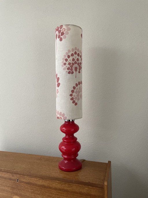 Vintage Glass 60s Lamp