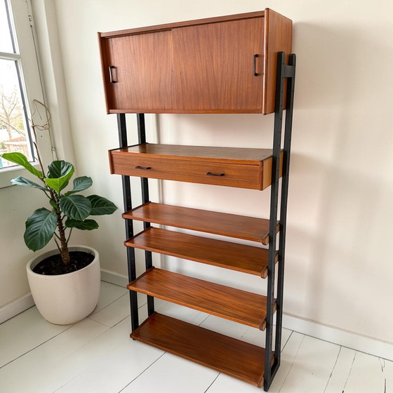 Image 1 of Meuble mural modulaire vintage Simpla Lux