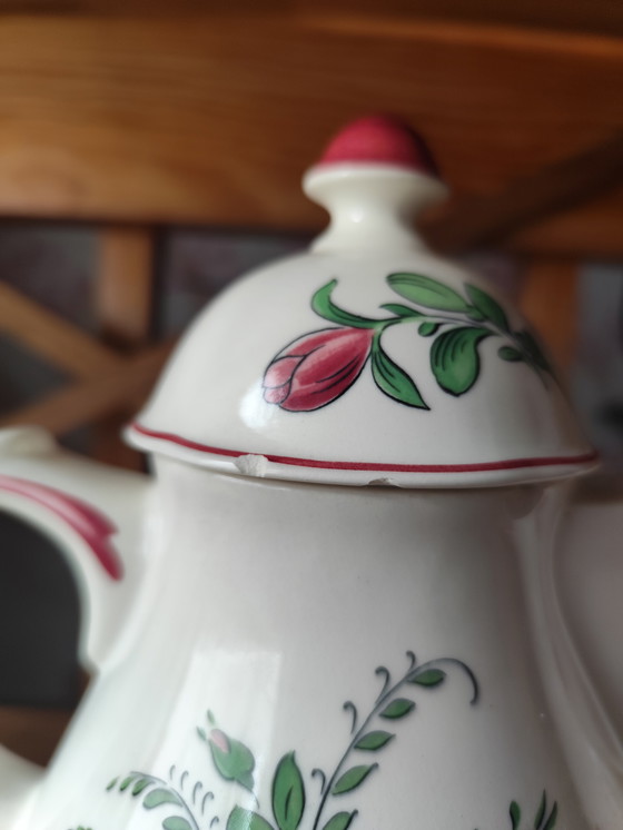 Image 1 of Vintage Villeroy & Boch "Colmar" porseleinen kannen – Set van 2 – Gemaakt in Duitsland
