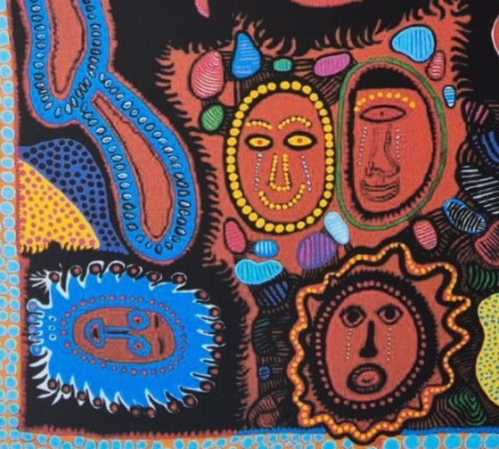 Image 1 of D'après Yayoi Kusama, Moi qui pleure..., Lithographie, années 1990