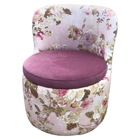 Sillón Mid-Century con estampado floral, años 70 – Sillones, Mid Century Modern (photo 9 of 10)