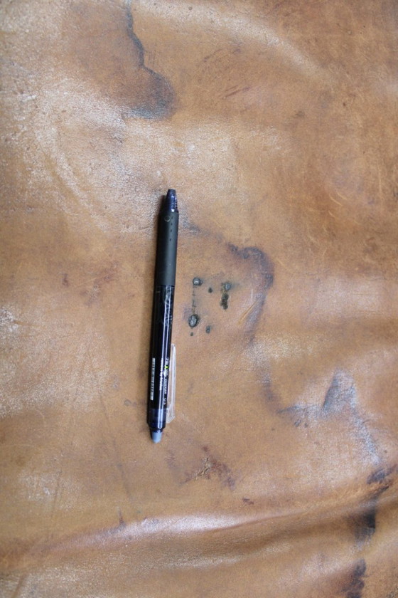 Image 1 of Tappetino da palestra vintage in pelle, anni '30, Cecoslovacchia