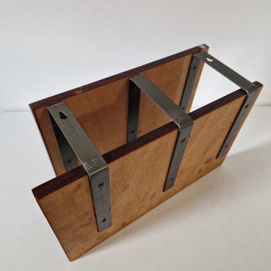 Image 1 of Wall shelf vintage wall rack 60s telephone shelf