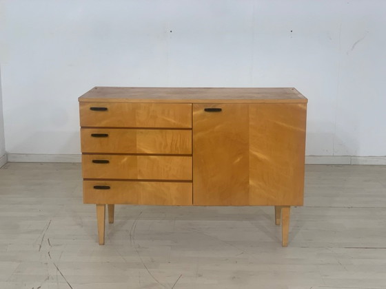 Image 1 of Mid century sideboard cabinet chest of drawers vintage