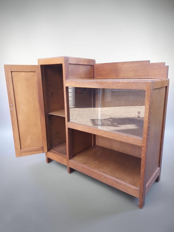 Image 1 of Antiek kastje boekenkastje theekastje art deco