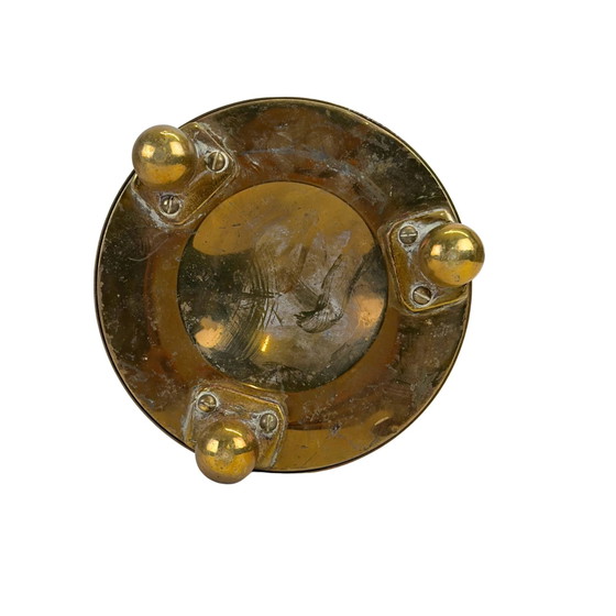 Set di Portacandele Decorativi in Ottone – Stile Altare Classico – XX Secolo – Brass, Vintage (photo 3 of 5)