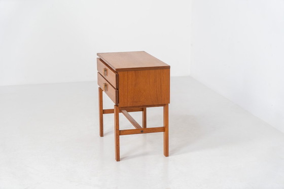 Image 1 of Chest of drawers by Sigurd Göransson for Nybrofabriken Fröseke (Sweden, 1960s).