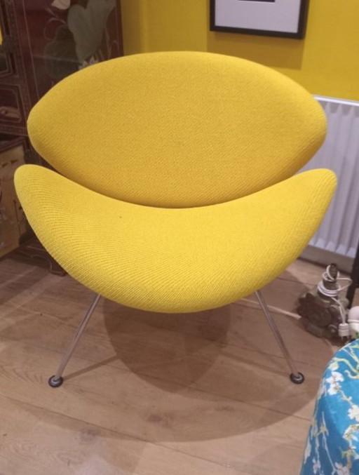 Artifort Orangenscheibe F437 – kuipstoelen, Chrome, Metal (photo 2 of 7)