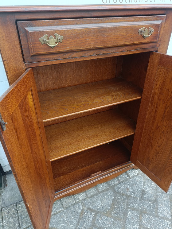 Image 1 of Beautiful oak storage cabinet
