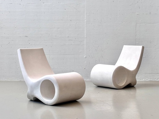 2 Cappellini Fish Chairs by Satyendra Pakhalé, Made in Italy, Side chairs, Other, White (photo 17 of 18)