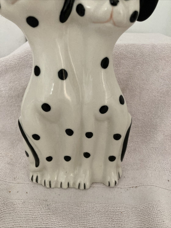 Image 1 of Dalmatian vintage ceramic radiator humidifier 70s/80s