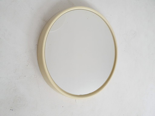 Mid-century round polyester mirror, The Netherlands 1960's