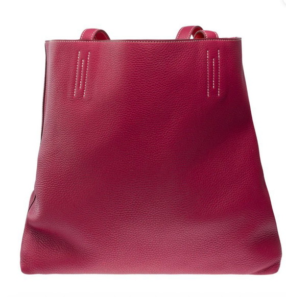 Image 1 of Sac HERMES en Cuir Rouge - 101897