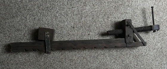 Image 1 of Morsetto per colla in legno antico / morsetto a vite / martinetto per colla