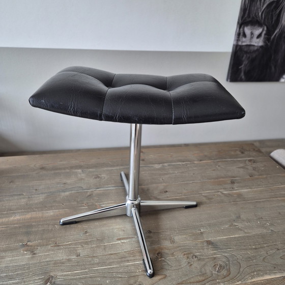 Image 1 of Retro mid - Century ottoman.