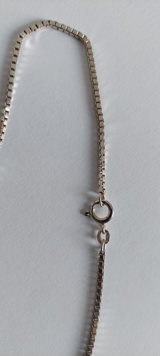 Image 1 of Vintage 835 Silver Venetian Chain, 60 cm (2 mm)