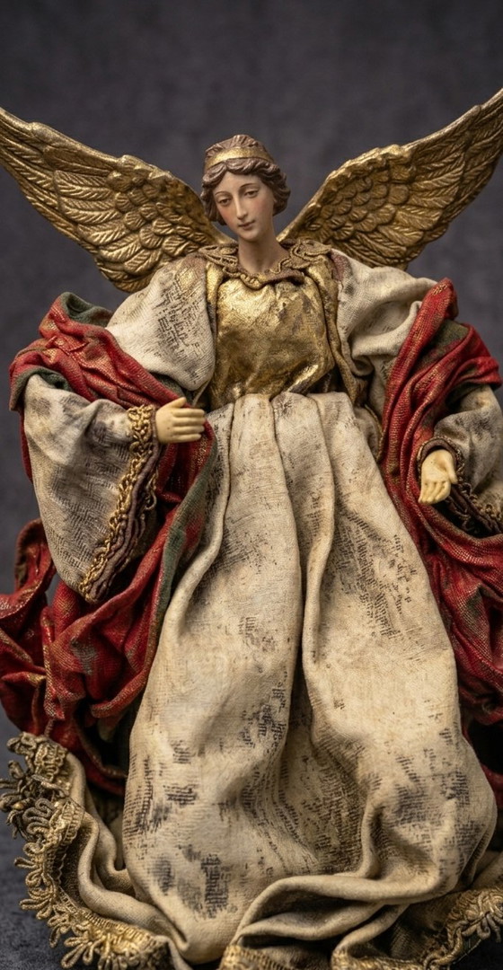 Ancient Sicilian Style Nativity Scene – Decorative Objects, Textile, Paper (photo 7 of 10)