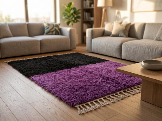 Image 1 of Marokkaans wollen tapijt 250cm x 150cm