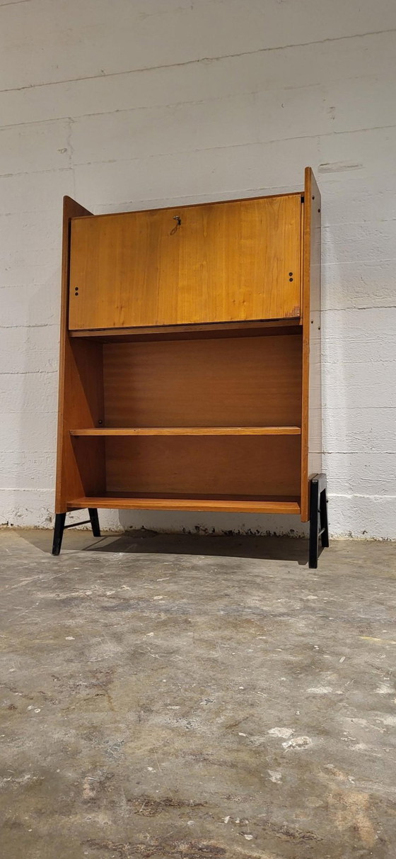 Image 1 of Vintage secretary desk and bookcases, 1950s