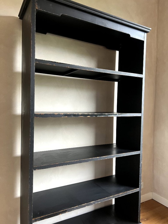 Image 1 of Libreria vintage Rootsmann nera - legno