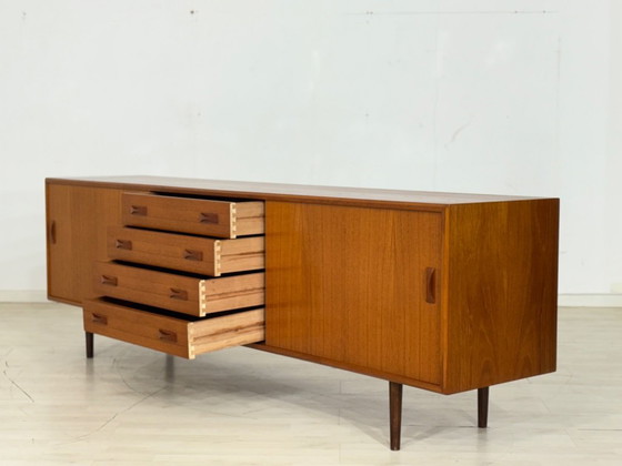 Image 1 of Prachtig teakhouten Clausen & Son dressoir, commode, woonkamerkast, vintage stijl