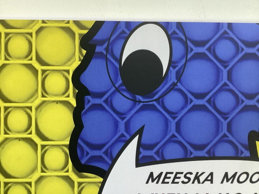 Jack Vissers - Meeska Mooska - offset on canvas - hand-signed