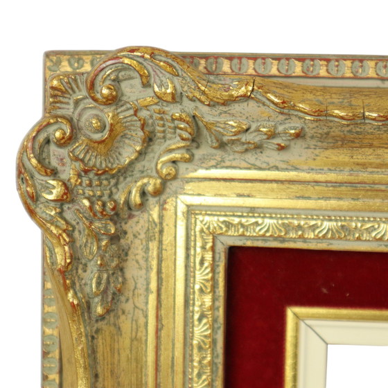 Image 1 of Gilded Painting List Baroque Style 65x55cm