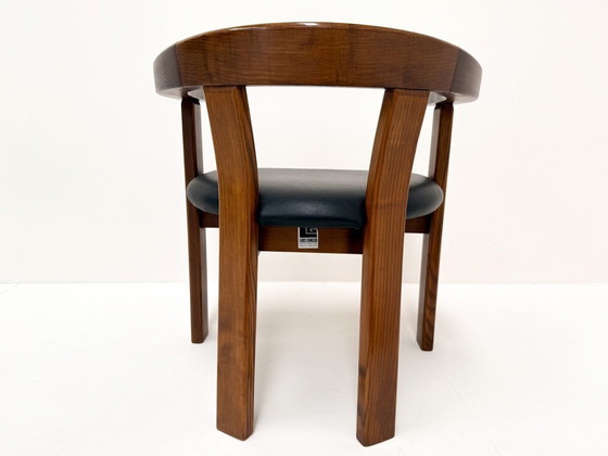 Image 1 of Set di 6 sedie da pranzo di Lars Gangsø, Danimarca, anni '70