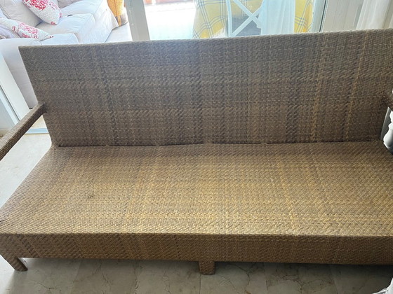 KETTAL – 3-zits designbank – Vintage – Onberispelijk – € 1.700 – Tuinstoelen, Other (photo 10 of 10)