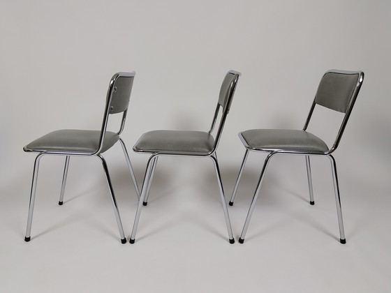 Image 1 of Satz von 3 Tavo Stühlen, 1970er Jahre