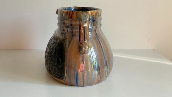 Image 1 of Jardinière CACHE-POT Barbotine Vintage