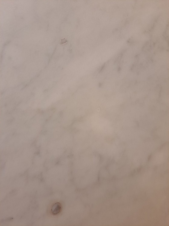 Saarinen - Knoll - 3 sedie Tulip + 1 tavolo con piedistallo (91 cm) – Set da pranzo, Marble (photo 5 of 7)