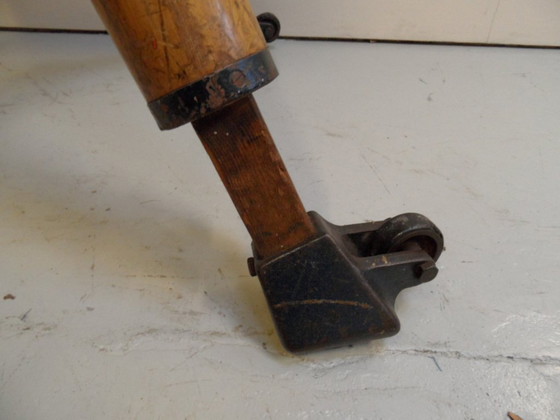 Image 1 of Vintage gymnastics apparatus with leather