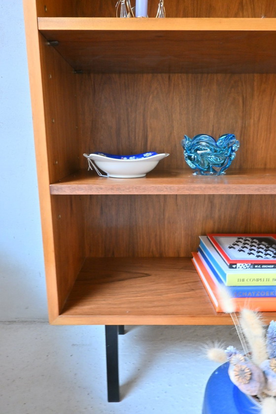 Image 1 of Libreria vintage – impiallacciatura in teak, stile metà secolo