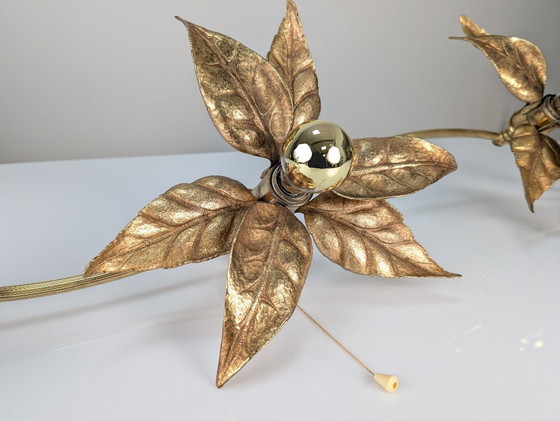 Image 1 of Lampada da parete Flowers, Belgio, anni '70