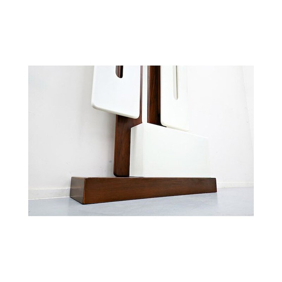 Image 1 of Vintage wooden coat rack modern Italy 1960s