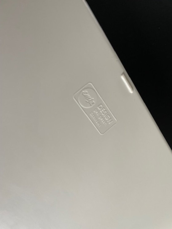 Image 1 of Vintage Emsa dienblad met tropisch papegaaien dessin