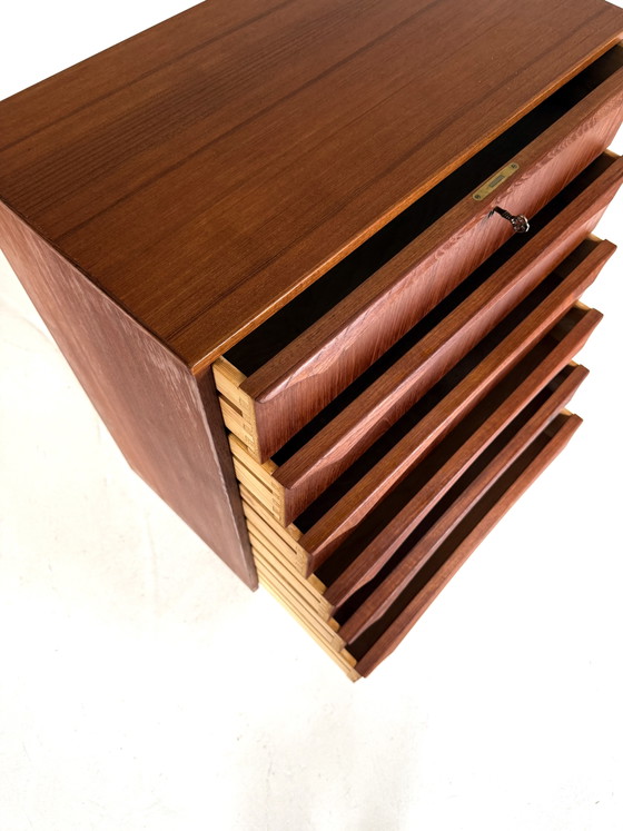 Image 1 of Cassettiera danese vintage in teak degli anni '60
