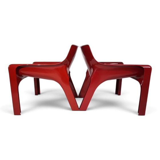 Vico Magistretti Vicario Set of 2 Lounge Chairs for Artemide, 1970 – Armchairs, Plastic (photo 3 of 20)