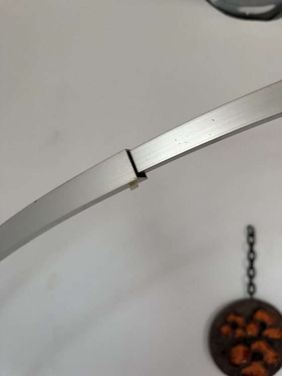 Vintage XXL Verstelbare Deense Booglamp ‘70 – Vloerlampen, Plastic, Metal (photo 14 of 15)