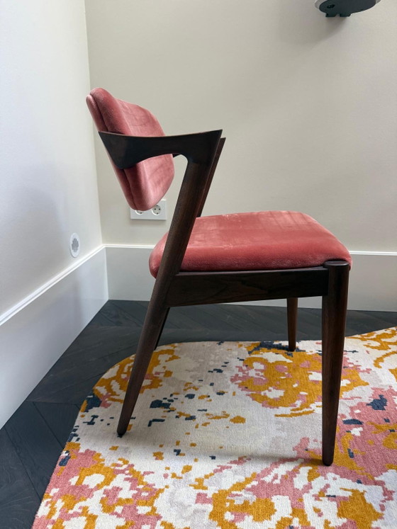 Silla de comedor Miyazaki No42 – Sillas de comedor, Textile, Wood (photo 5 of 7)