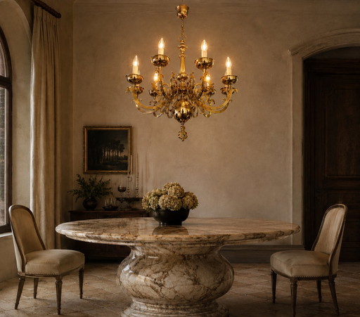 Lustre moderne en cuivre Xl – kroonluchters, Copper