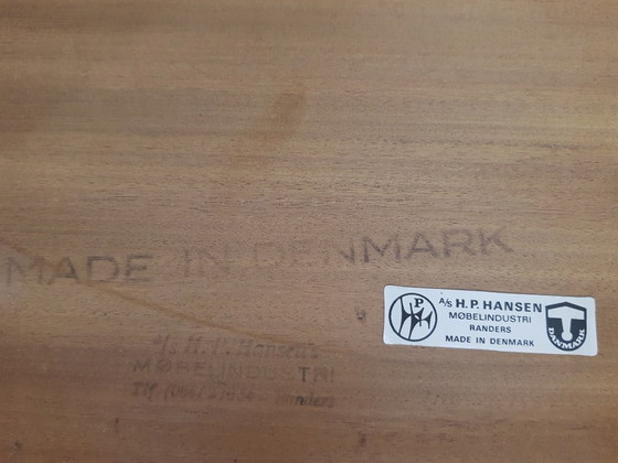 Image 1 of Bureau en teck, conçu par Svend Aage Madsen pour H.P. Hansen, Danemark, années 1960